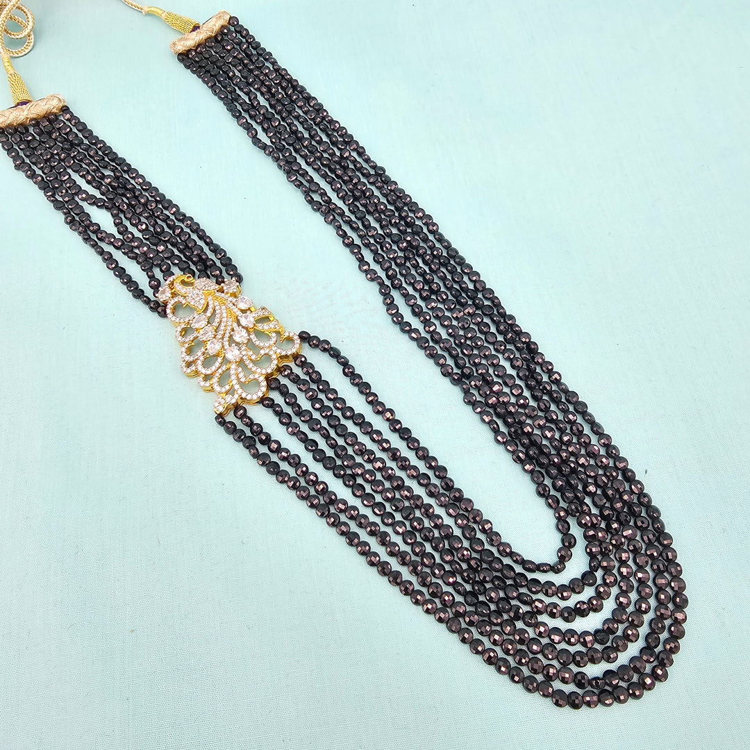 CZs -Black faceted beads