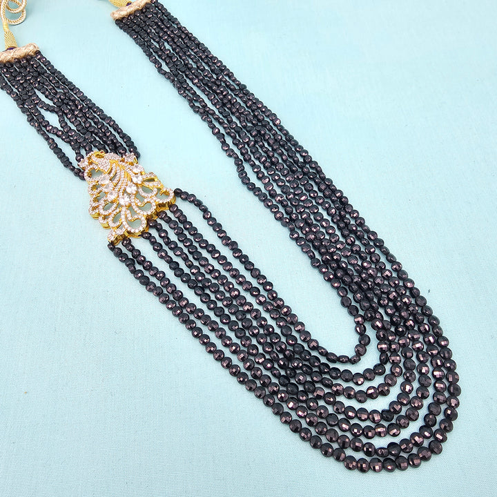 CZs -Black faceted beads