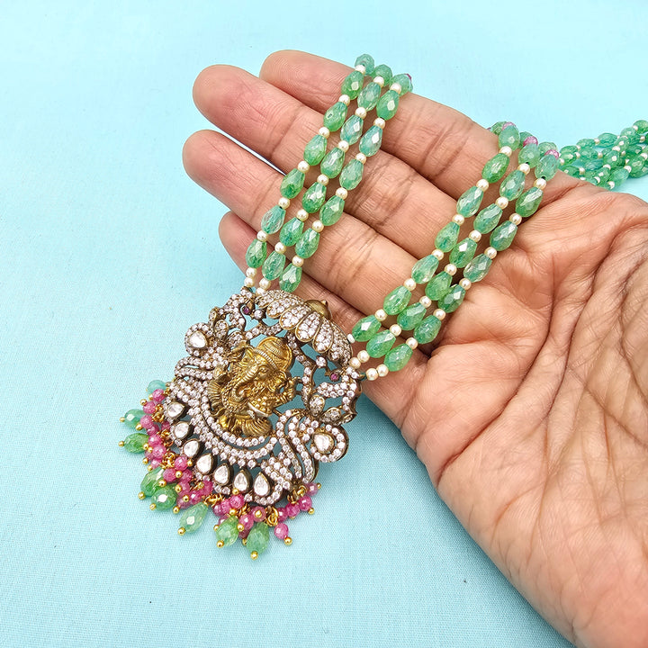 Victorian Ganesh necklace