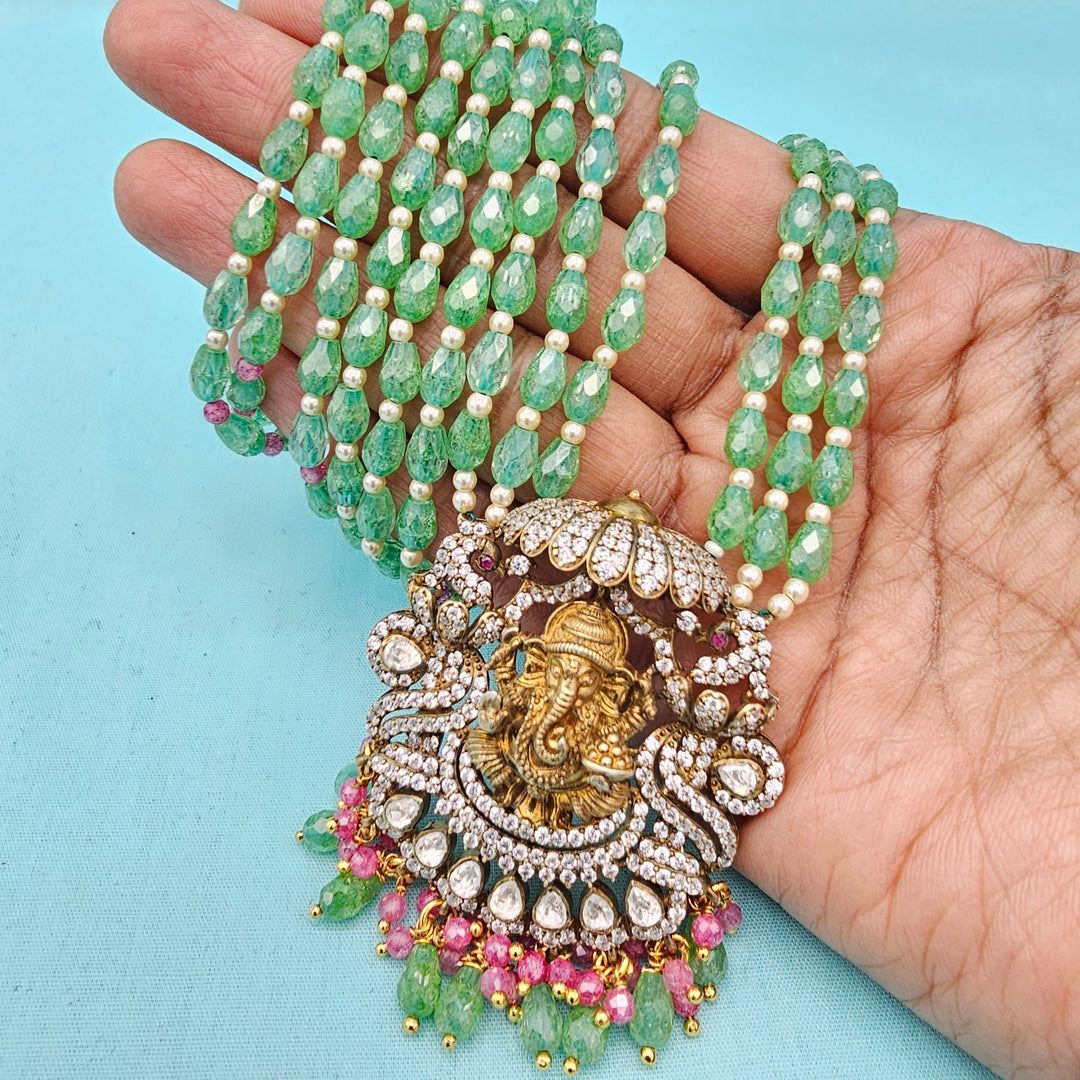 Victorian Ganesh necklace