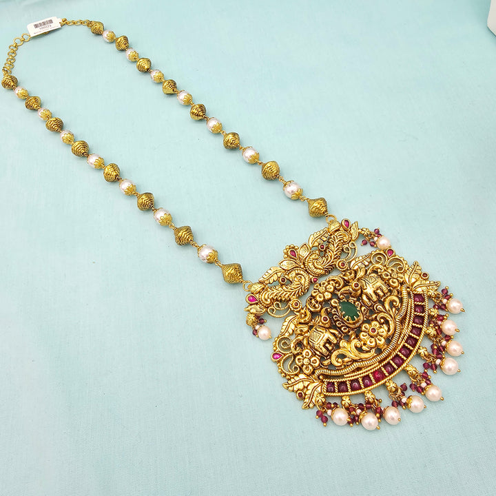 Silver Nakshi necklace