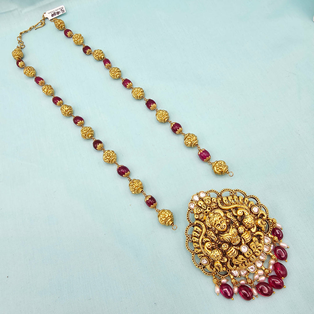 Silver Ruby necklace