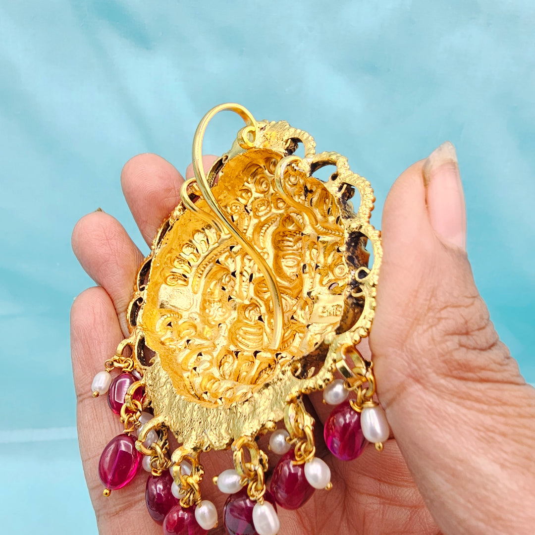 Silver Ruby necklace