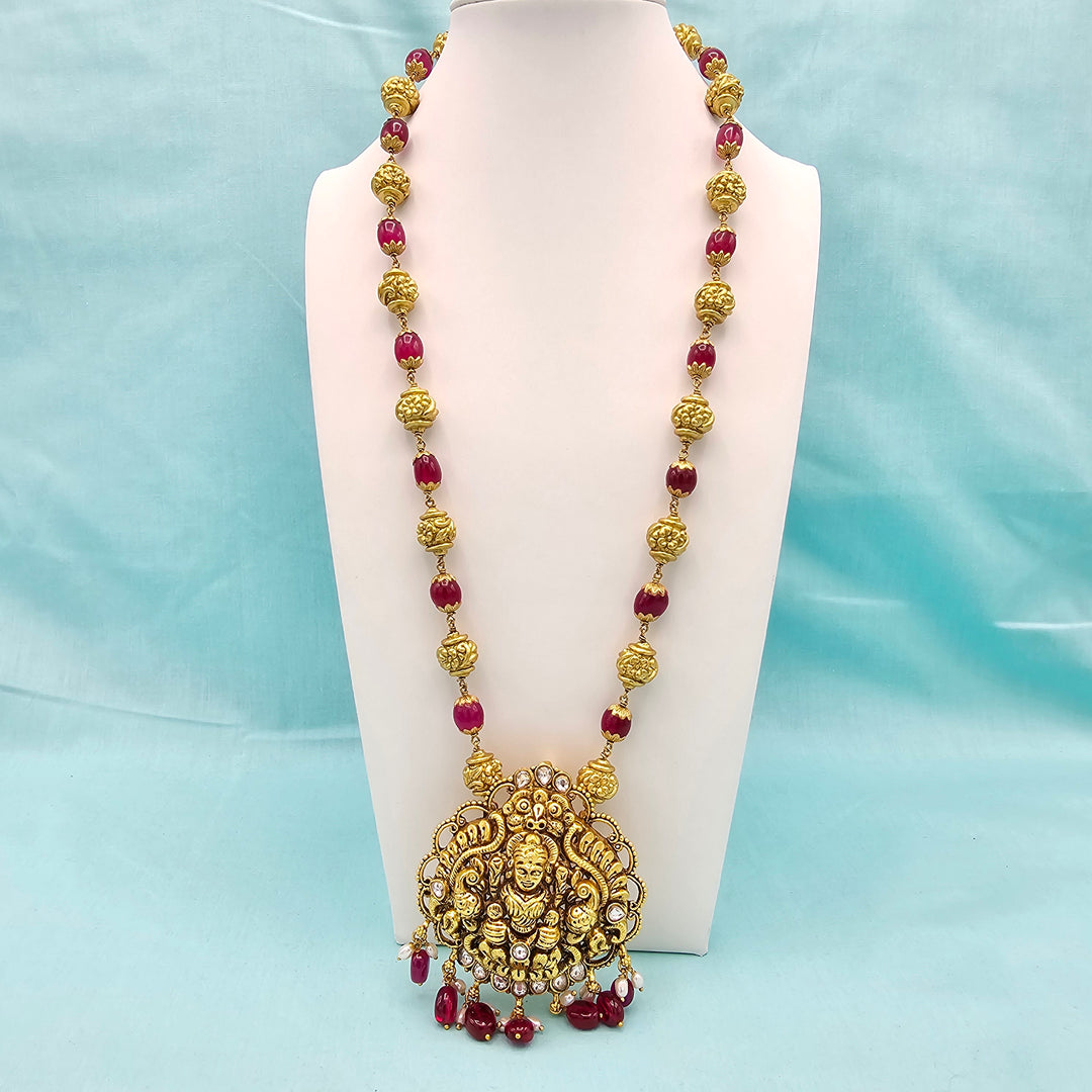 Silver Ruby necklace