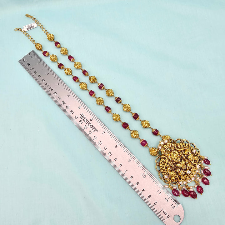 Silver Ruby necklace