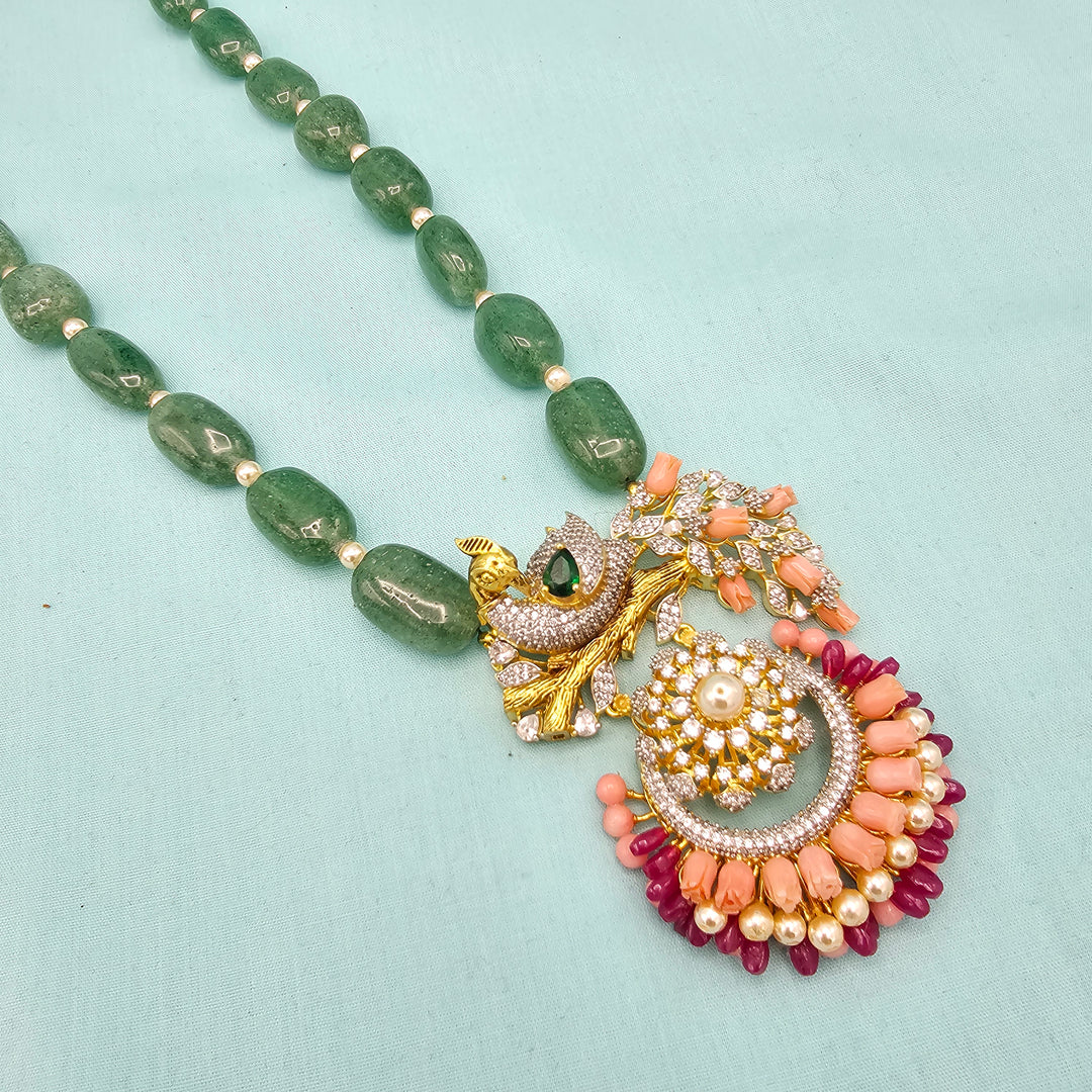 Peacock Aventurine Necklace