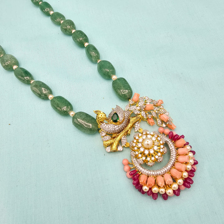 Peacock Aventurine Necklace