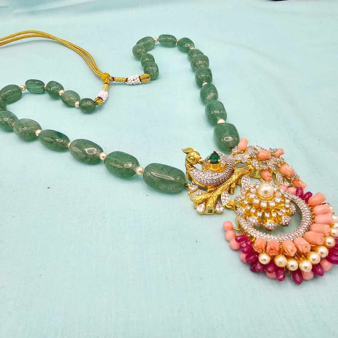 Peacock Aventurine Necklace