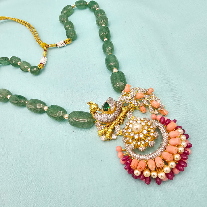Peacock Aventurine Necklace
