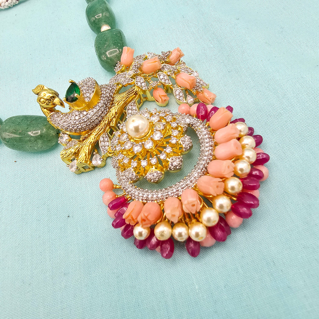 Peacock Aventurine Necklace