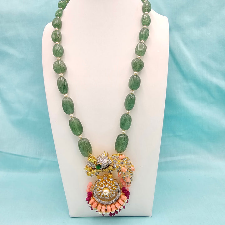 Peacock Aventurine Necklace