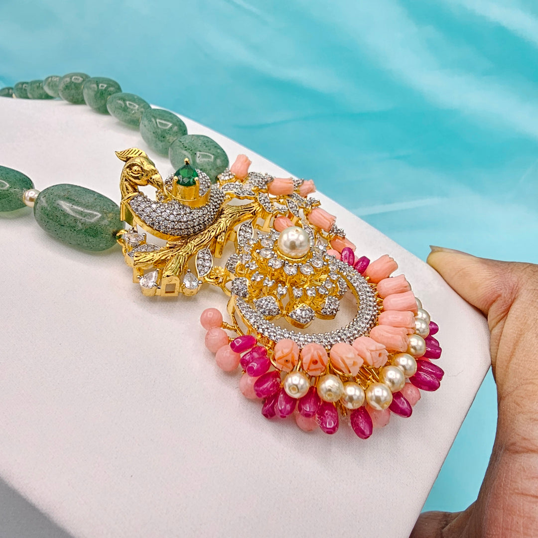 Peacock Aventurine Necklace