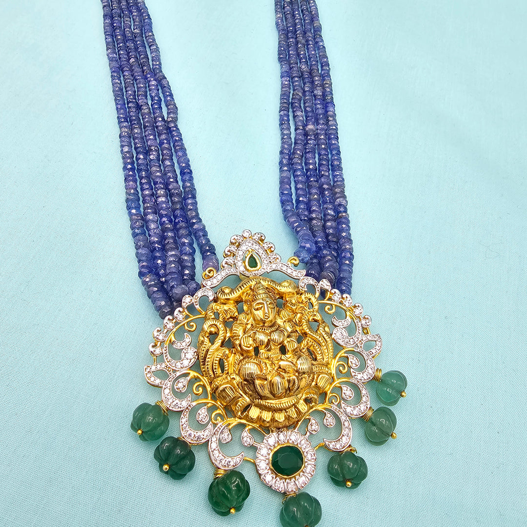 Tanzanite CZ Necklace