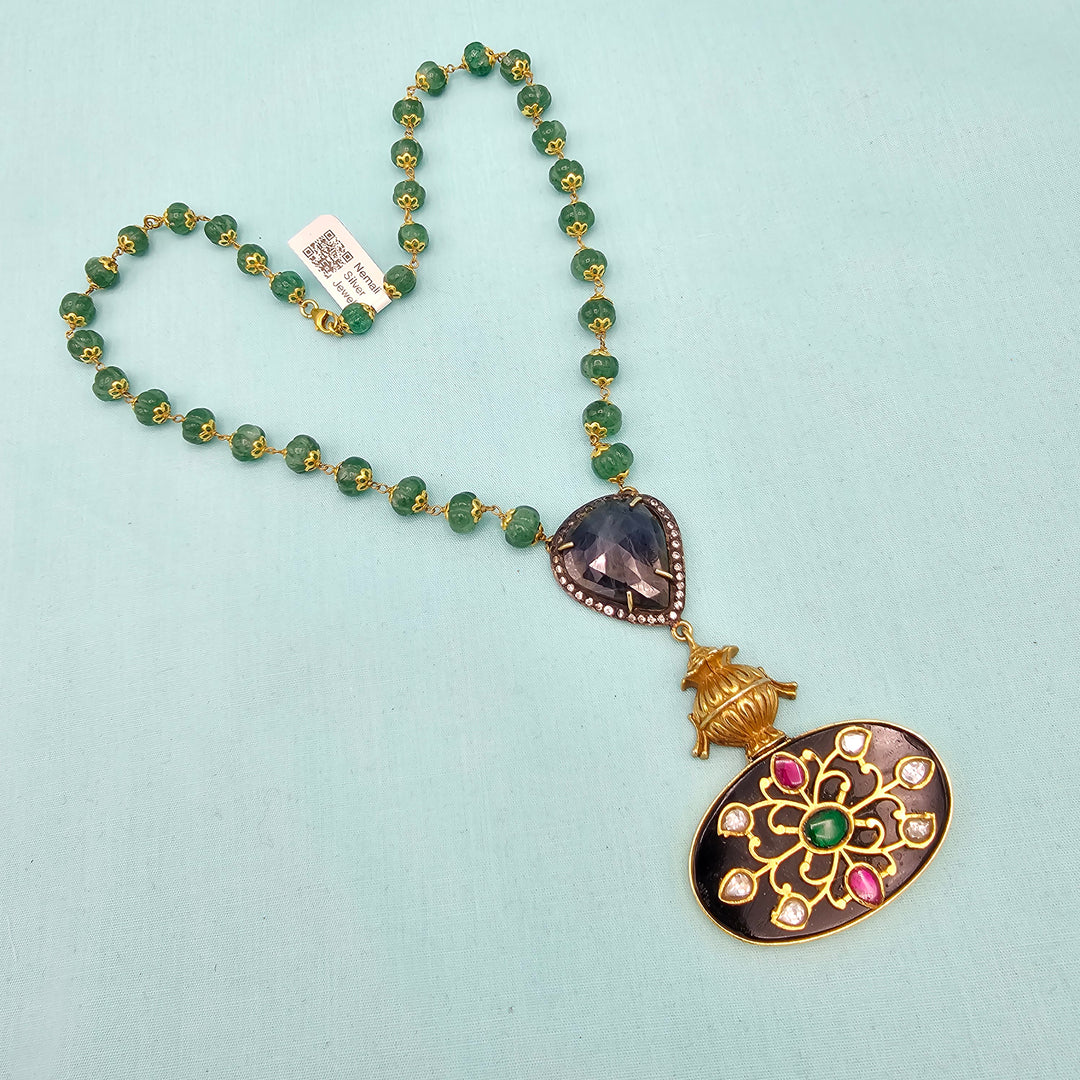 In-Lay pumpkin necklace