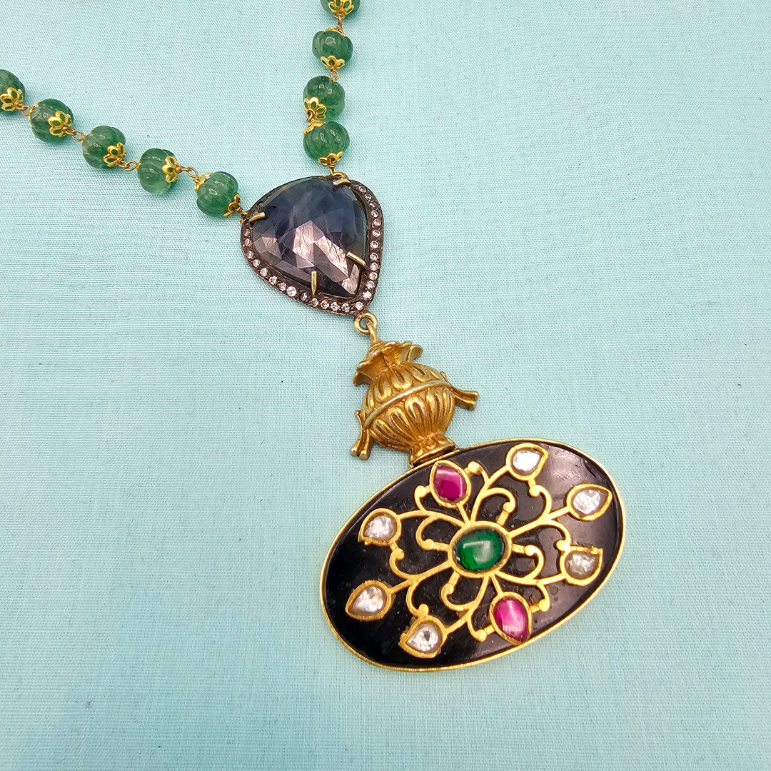 In-Lay pumpkin necklace