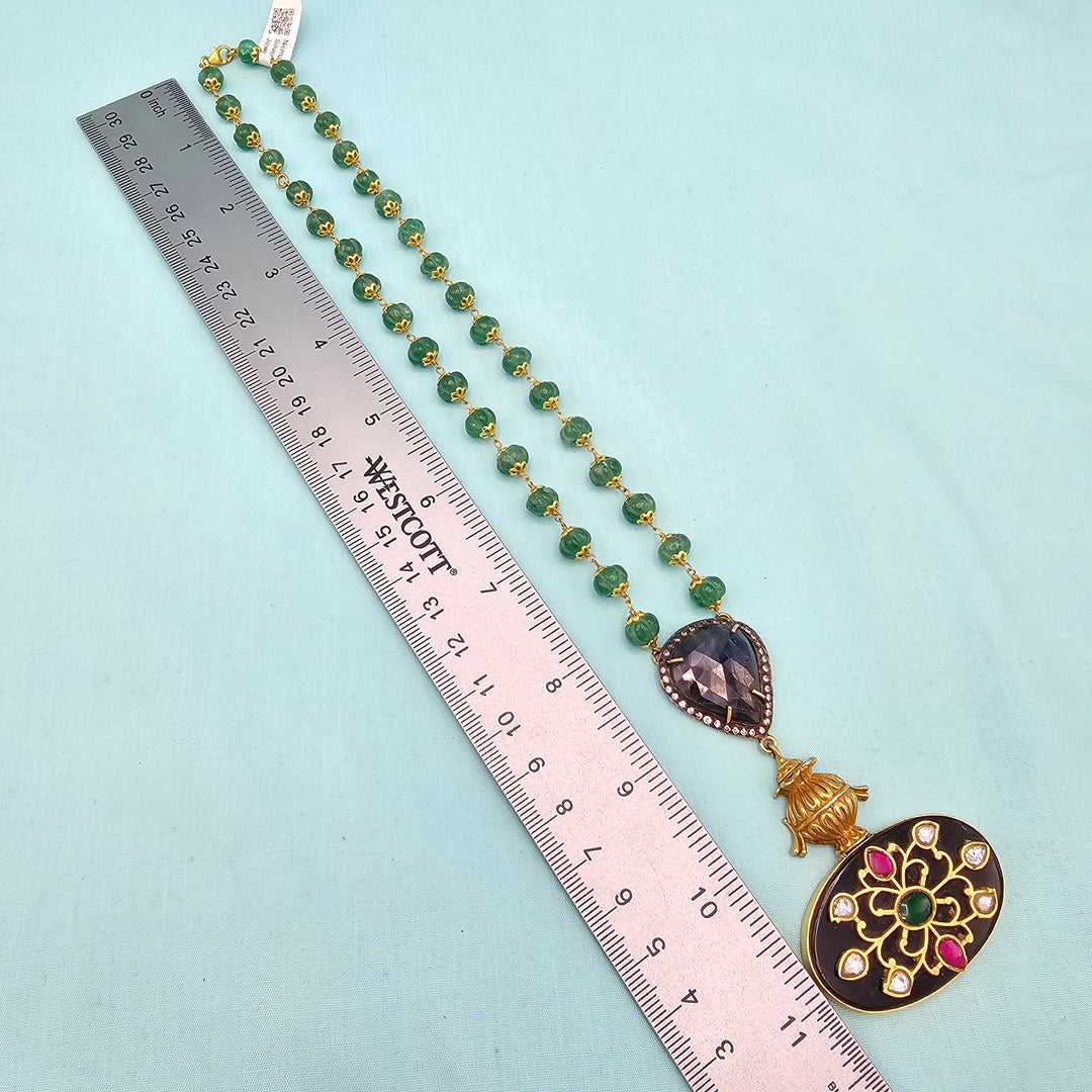 In-Lay pumpkin necklace