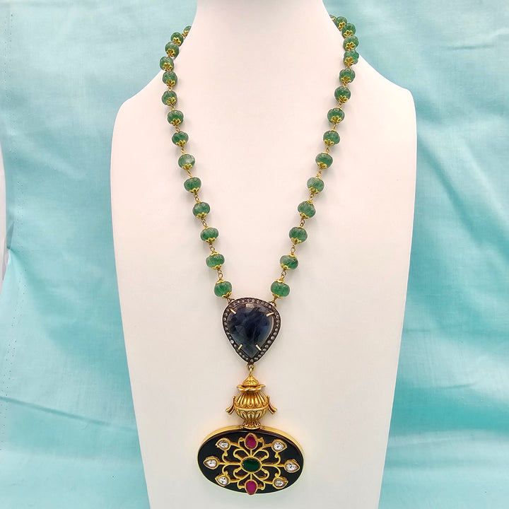 In-Lay pumpkin necklace