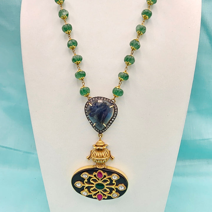 In-Lay pumpkin necklace