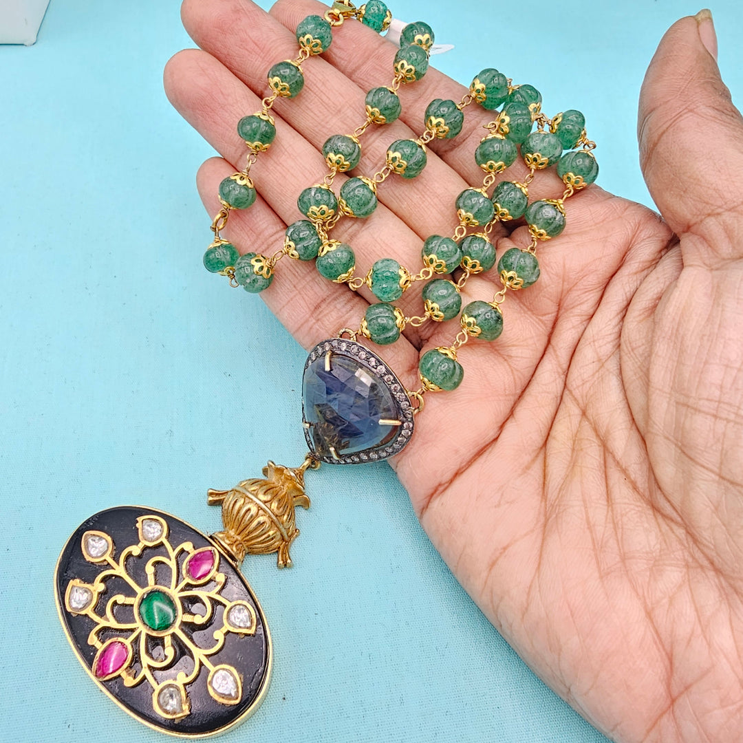 In-Lay pumpkin necklace