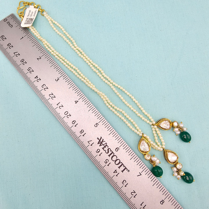 Pearl Moissanite Necklace