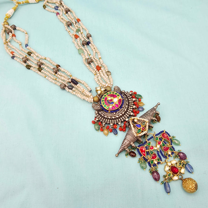 Pearl Kundan Necklace