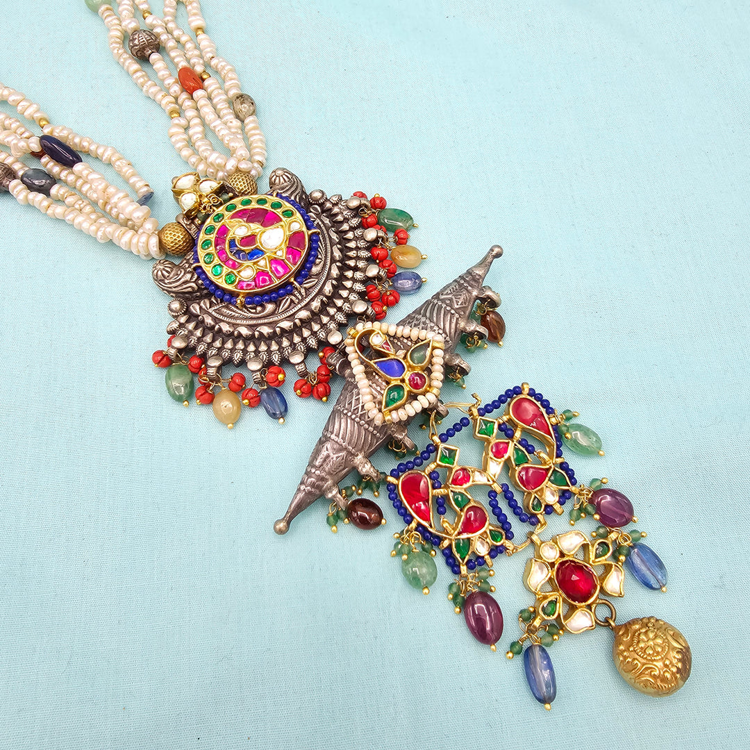 Pearl Kundan Necklace