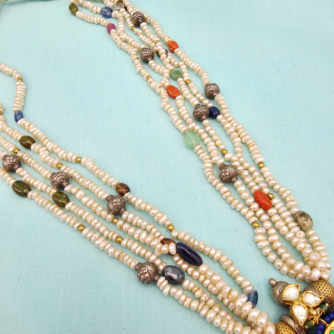 Pearl Kundan Necklace