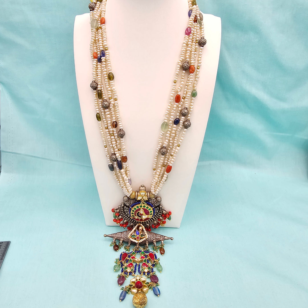 Pearl Kundan Necklace