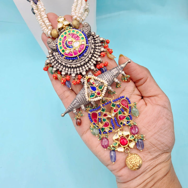 Pearl Kundan Necklace