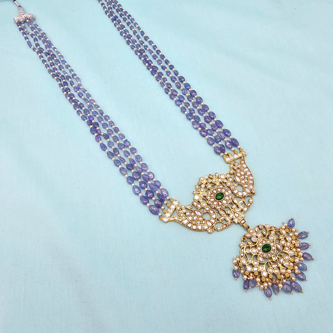 Tanzanite Kundan Necklace