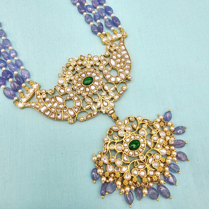 Tanzanite Kundan Necklace
