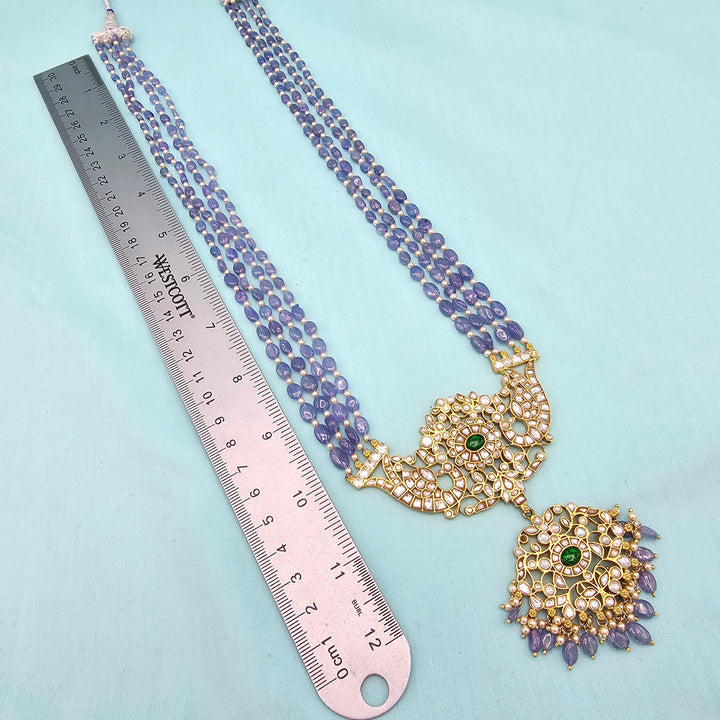 Tanzanite Kundan Necklace