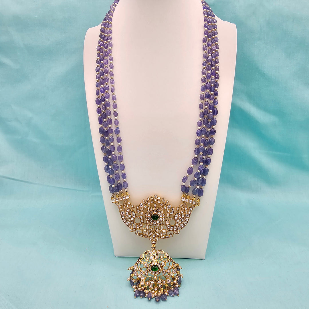 Tanzanite Kundan Necklace