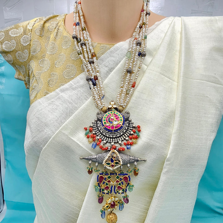Pearl Kundan Necklace