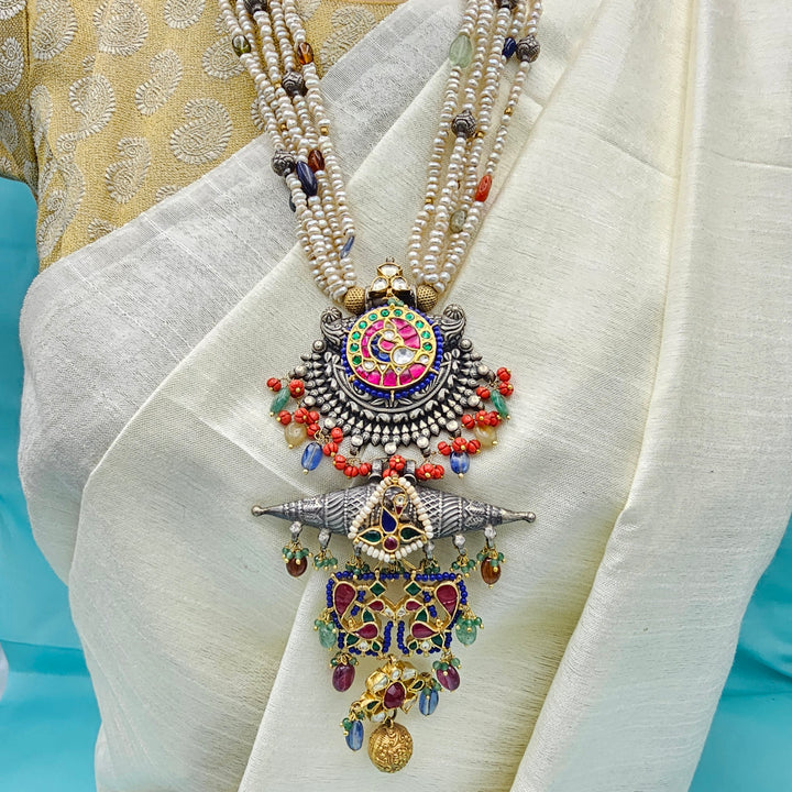 Pearl Kundan Necklace