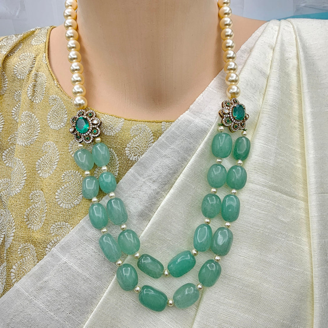 Victorian Aventurine necklace