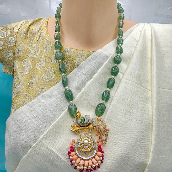 Peacock Aventurine Necklace
