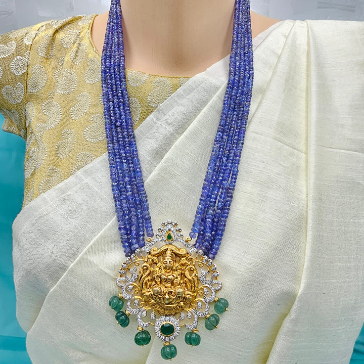 Tanzanite CZ Necklace