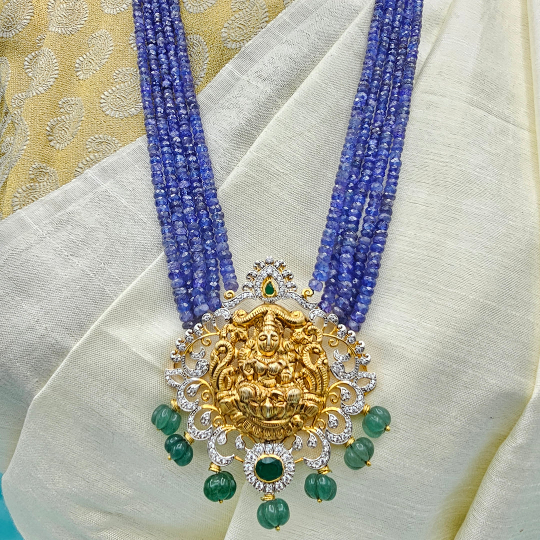 Tanzanite CZ Necklace