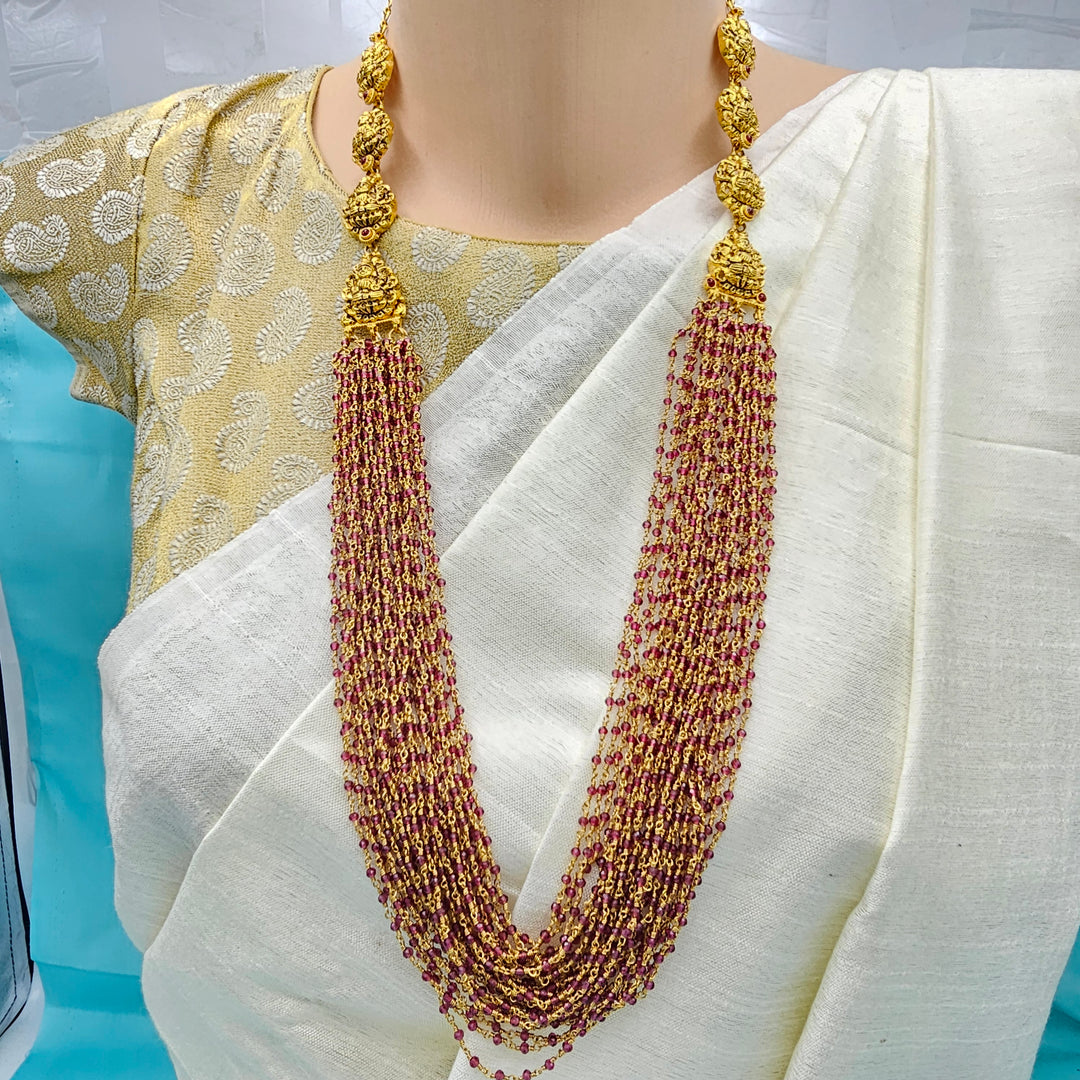 27 layers Ruby necklace