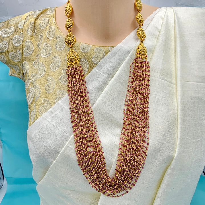 27 layers Ruby necklace