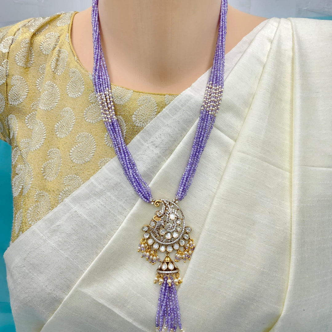 Silver Amethyst necklace