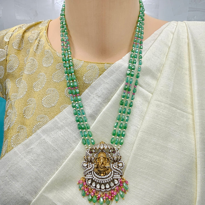 Victorian Ganesh necklace