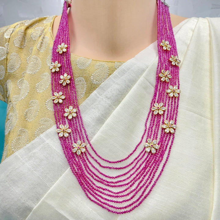 10 Strands Ruby necklace