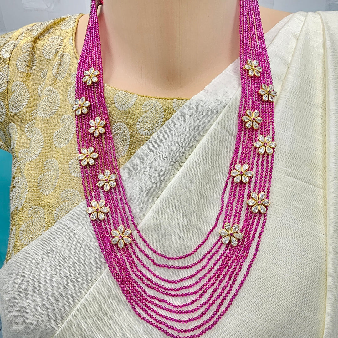 10 Strands Ruby necklace