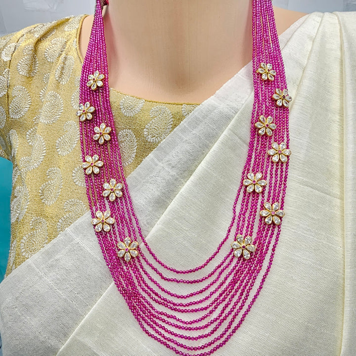 10 Strands Ruby necklace