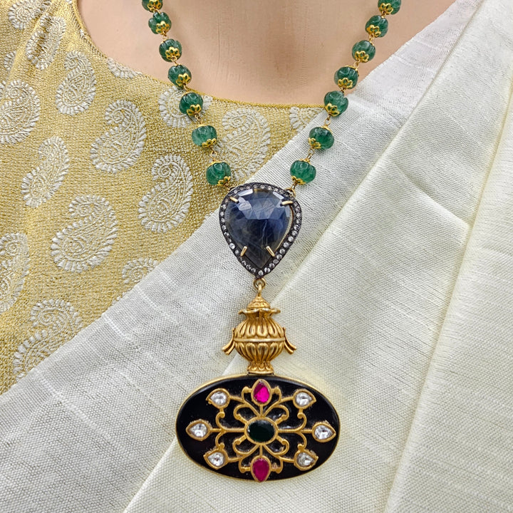 In-Lay pumpkin necklace