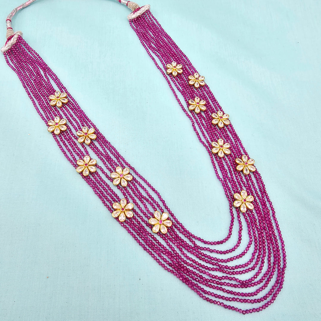 10 Strands Ruby necklace