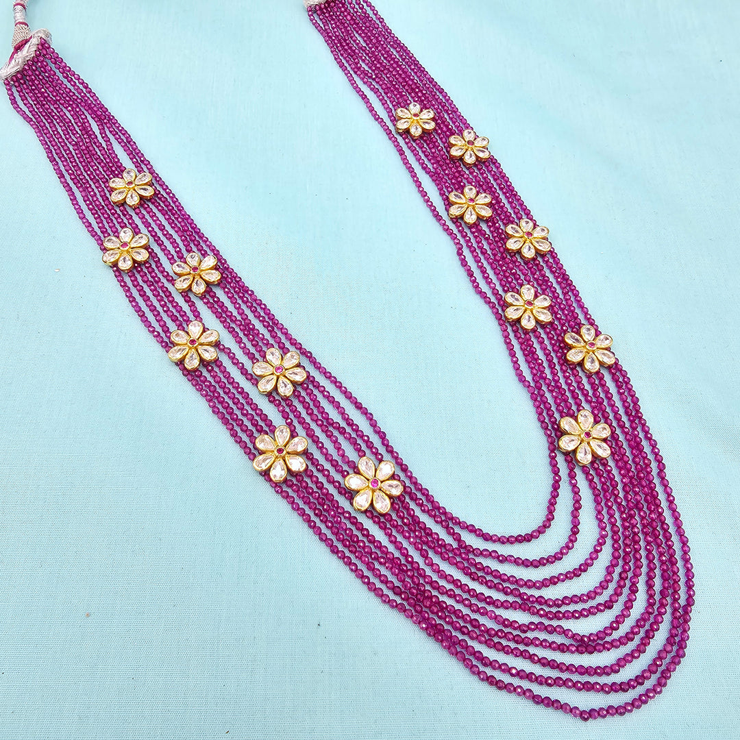 10 Strands Ruby necklace