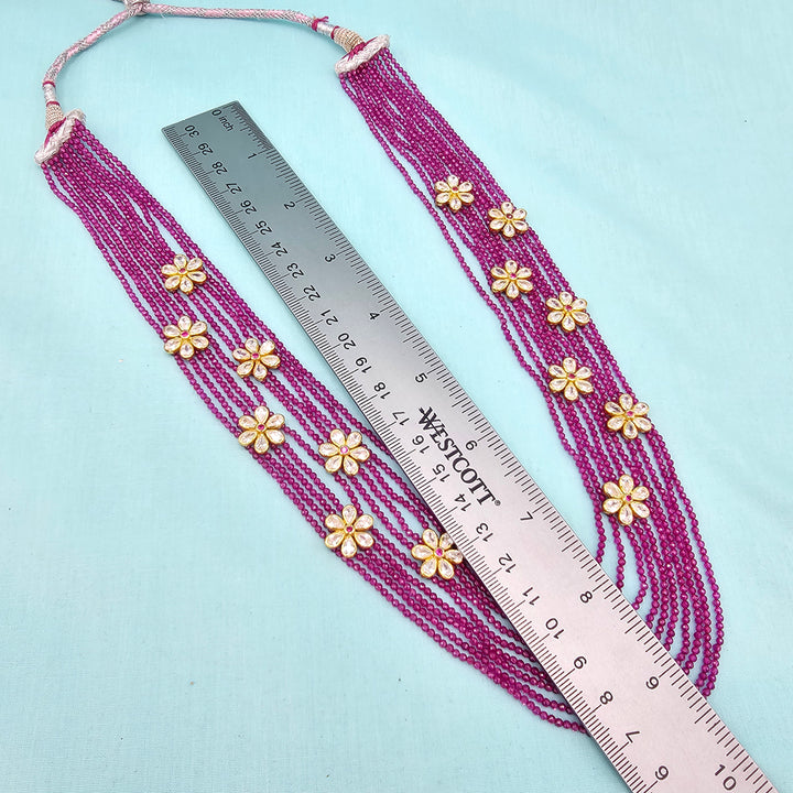 10 Strands Ruby necklace